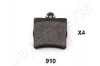 DB Тормозные колодки задн. W203 C-klasa 00- JAPANPARTS PP-910AF (фото 1)