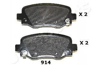 <strong>Тормозные колодки зад. JEEP CHEROKEE 14- JAPANPARTS PP-914AF (фото 1)</strong>