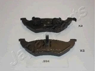 CHRYSLER Тормозные колодки дисковые Voyager,Caravan 95- для Chrysler, Dodge JAPANPARTS PP-994AF фото товару