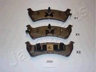 <strong>JEEP Тормозные колодки задние Grand Cherokee JAPANPARTS PP-998AF (фото 1)</strong>