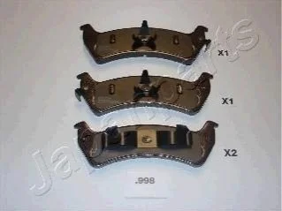 JEEP Тормозные колодки задние Grand Cherokee для Jeep JAPANPARTS PP-998AF фото товару