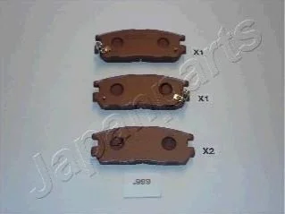<strong>OPEL Тормозные колодки задн. FRONTERA A,B 2 JAPANPARTS PP-999AF (фото 1)</strong>