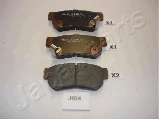 HYUNDAI Тормозные колодки задн.Tucson,Sonata,Santa Fe 01-,Kia Magentis,Sportage для JAPANPARTS PP-H04AF фото товара