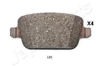 FORD Тормозные колодки задн.Mondeo 06- VOLVO S80(без электр.стоян.тормоза) для JAPANPARTS PP-L03AF фото товару