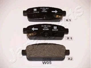 <strong>OPEL Тормозн.колодка задн.Astra J,Mokka,Zafira,Chevrolet Cruze 09- JAPANPARTS PP-W05AF (фото 1)</strong>
