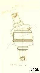 <strong>Стійка стабілізатора ліва JAPANPARTS SI-215L (фото 1)</strong>