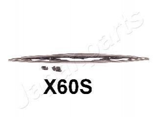 Щетка стеклоочистителя со спойлером 1x600 (крючек) JAPANPARTS SS-X60S (фото 1)