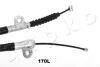 <strong>Трос ручного гальма задній лівий Nissan Navara (D40) 2.5 DCI JAPKO 131170L (фото 3)</strong>
