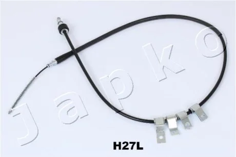 Трос гальма стоянки Hyundai Getz 1.4 (05-10),Hyundai Getz 1.5 (05-09) (131H для Hyundai JAPKO 131H27L фото товару