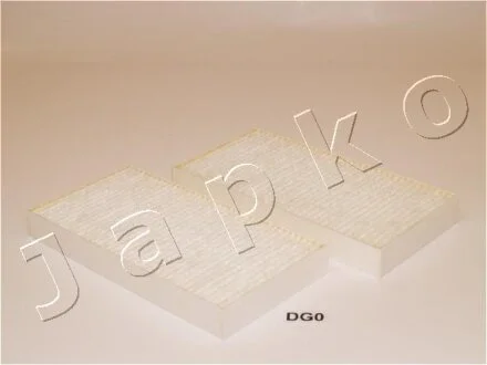 Фільтр салону Jeep Cherokee/Liberty 08-/Dodge Nitro 06-12 (к-кт 2шт) для Dodge, Jeep JAPKO 21DG0 фото товару