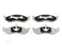 <strong>Колодки гальмівні дискові Jeep Cherokee 2.5 (96-99),Jeep Cherokee 2.5 (90-96) (JAPKO 50057 (фото 1)</strong>
