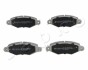 Колодки тормозные дисковые Nissan Kubistar 1.2 (03-09),Nissan Kubistar 1.2 (06-0 JAPKO 50114 (фото 1)