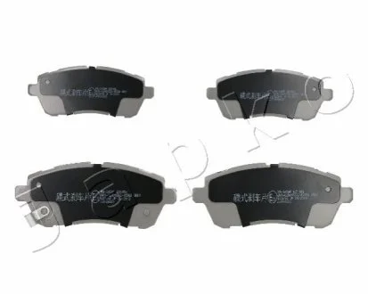 Колодки гальмівні дискові Mazda 2 1.3 (07-15),Mazda 2 1.3 (10-15),Mazda 2 1.4 (для JAPKO 50343 фото товару