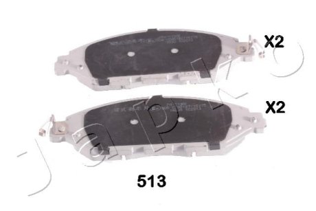 Колодка гальмівна передня Nissan Pathfinder (R52) (13-)/Infinity QX60 2.5 (14-) JAPKO 50513 (фото 1)
