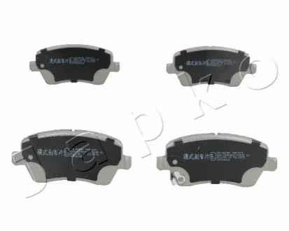 Колодки гальмівні дискові Nissan Micra iv 1.2 (10-),Nissan Micra iv 1.2 (11-) для JAPKO 50800 фото товару