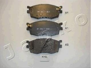 Колодки тормозные дисковые Hyundai i20 1.4 (08-15),Hyundai i20 1.4 (08-15),Hyund JAPKO 50K12 (фото 1)