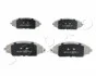 <strong>Колодки тормозные дисковые Chevrolet Aveo 1.2 (11-),Chevrolet Aveo 1.3 (11-) (50 JAPKO 50W15 (фото 1)</strong>