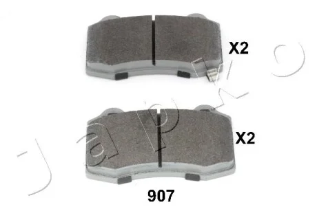 Колодки гальмівні задні Jeep Grand Cherokee/Chrysler 300C/Chevrolet Camaro (04-,10-) для JAPKO 51907 фото товару