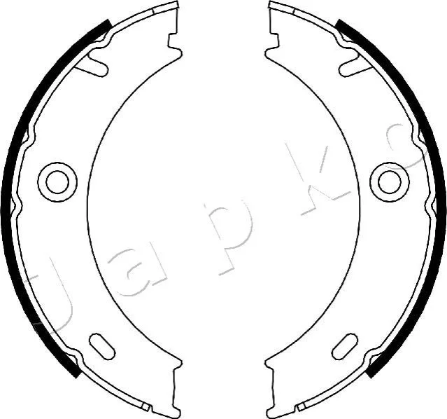 <strong>Колодки ручника MB Sprinter 904/VW LT28-46 (95-) 170x40 мм JAPKO 550503 (фото 1)</strong>