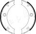 <strong>Колодки ручника MB Sprinter 904/VW LT28-46 (95-) 170x40 мм JAPKO 550503 (фото 1)</strong>