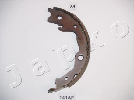 Колодки гальмівні стоянкового гальма Nissan Juke (10-), Leaf (10-13), Qashqai (06-13), Tida (07-), X-Trail (07-14) для JAPKO 55141 фото товару