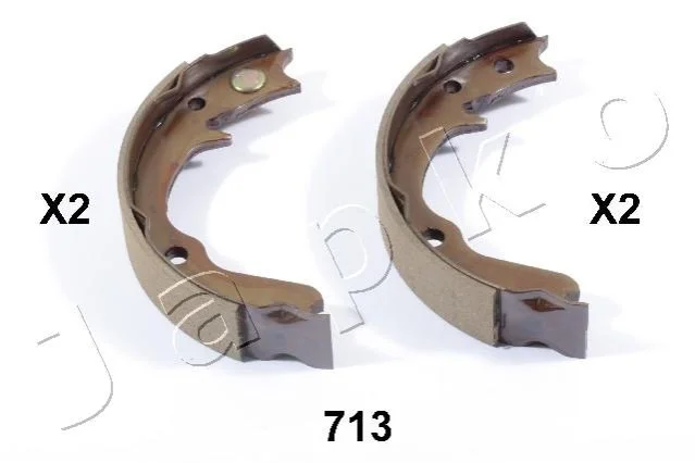 <strong>Колодки стоянкового гальма Subaru Forester, Impreza, Legacy (95-, 05-) JAPKO 55713 (фото 1)</strong>