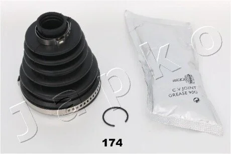 Пильник шруса зовнішнього (25х82х103) Duster 1.6 16V i/1.5 dCi 10- для Renault, Dacia JAPKO 63174 фото товару