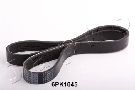 Ремінь поліклиновий для Volkswagen, Honda, Mazda, Fiat, Skoda JAPKO 6PK1045 фото товару