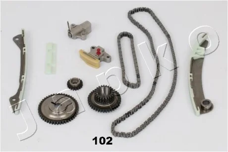 Ланцюг приводу ГРМ (к-кт) Qashqai/X-Trail 2.0i 07- дв. MR20DE для Nissan JAPKO KJK102 фото товару