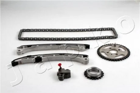 Комплект ланцюга ГРМ Toyota Auris, Avensis, RAV 4 III, Corolla, Verso 2.0 D,2.2 D (05-) для Toyota, Lexus JAPKO KJK211 фото товару