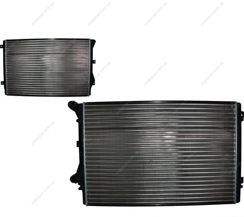 <strong>Радіатор системи охолодження Caddy 04-10 1.9TDI/Passat B7 1.4TSI/2.0TSI JP GROUP 1114208100 (фото 1)</strong>