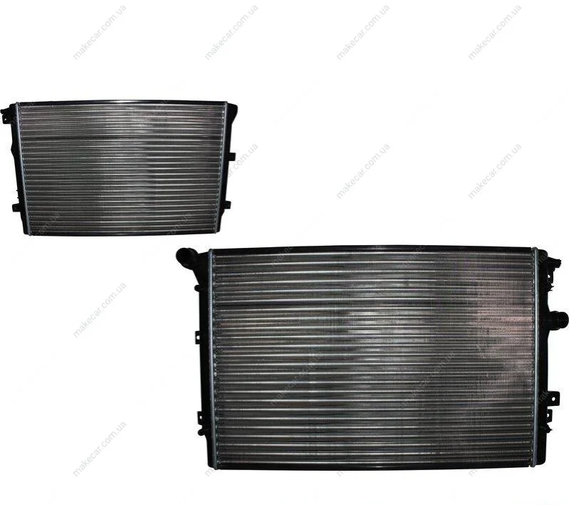 <strong>Радіатор охолодження двигуна Tiguan/Sharan/Alhambra 07- JP GROUP 1114208500 (фото 1)</strong>