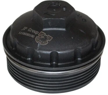 Кришка масляного фільтра T5 1.9/2.5TDI для Volkswagen, Seat, Audi, Skoda, Mitsubishi JP GROUP 1118550100 фото товару