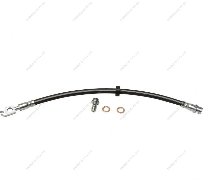 <strong>Гальмівний шланг перед. Passat -96/Polo -01 (377 mm) JP GROUP 1161601600 (фото 1)</strong>