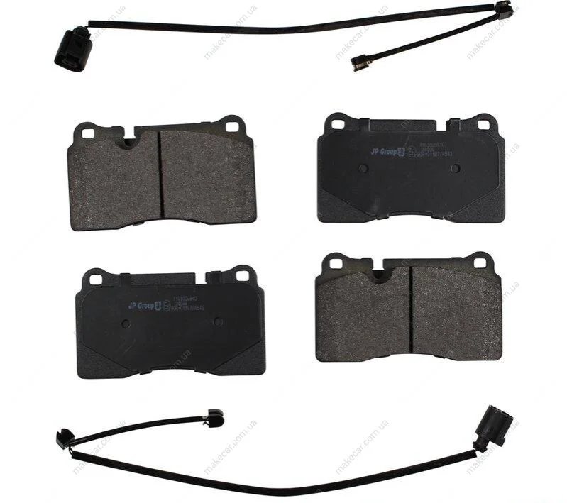 <strong>Гальмівні колодки перед. VW Touareg 02- (brembo) JP GROUP 1163606810 (фото 1)</strong>
