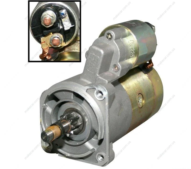 <strong>Стартер Audi 80/100/Passat B2 -91 (0,95кВт/9z) JP GROUP 1190300100 (фото 1)</strong>