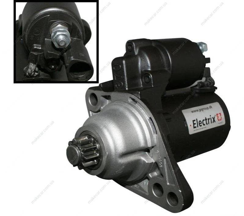 <strong>VW Стартер Passat,Caddy III,Golf VI,Passat,Touran,Skoda Octavia,Yeti 1.2/2.0TDI 03- JP GROUP 1190306100 (фото 1)</strong>