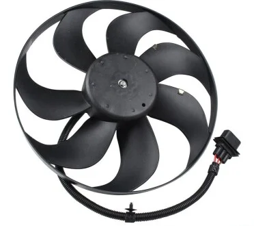 VW Вентилятор охлаждения двигателя 200-60W 345mm Polo,Sharan,Seat для JP GROUP 1199103400 фото товару