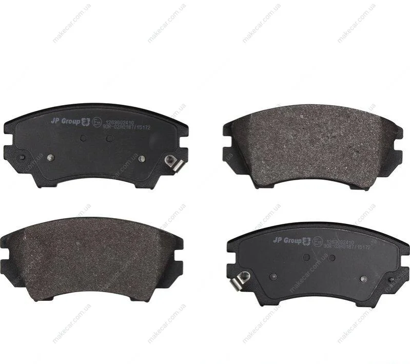 <strong>Гальмівні колодки перед. Opel Astra J 09-/Insignia 08- (Mando) JP GROUP 1263602410 (фото 1)</strong>