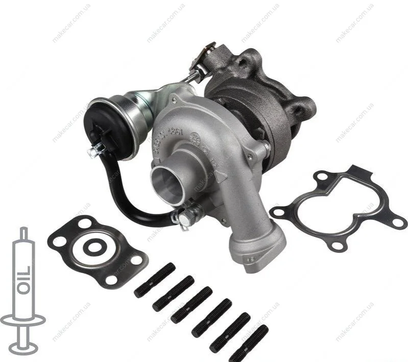 <strong>Турбіна CITROEN C3/PEUGEOT 206/FIESTA 1.4 02-09 JP GROUP 1517400500 (фото 1)</strong>