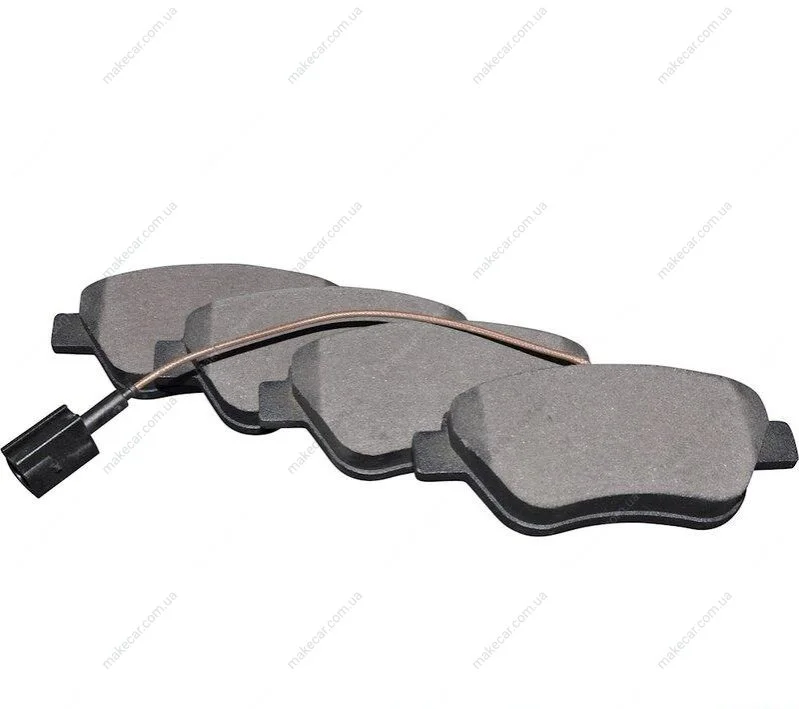<strong>Гальмівні колодки перед. Doblo 05-10 (грузовой)(123x53.3x18)(з датчиком) JP GROUP 3363601610 (фото 1)</strong>