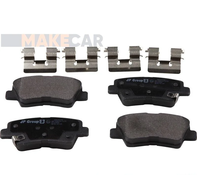<strong>KIA гальмівні колодки задн.Carens,Ceed,Soul,Hyundai i10,20,30,40,Tucson JP GROUP 3563701110 (фото 1)</strong>