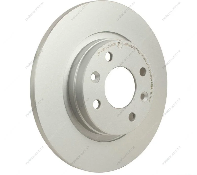 <strong>RENAULT Диск тормозной передний Locan 04- JP GROUP 4363101400 (фото 1)</strong>