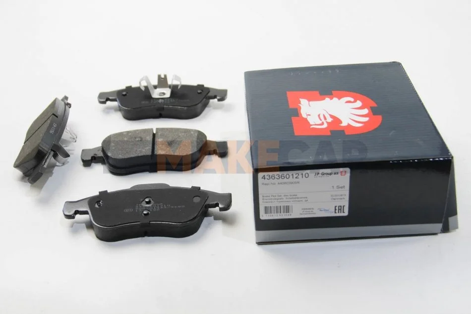 <strong>Гальмівні колодки перед. Megane 09-/Duster 10-/Dokker 13- JP GROUP 4363601210 (фото 1)</strong>