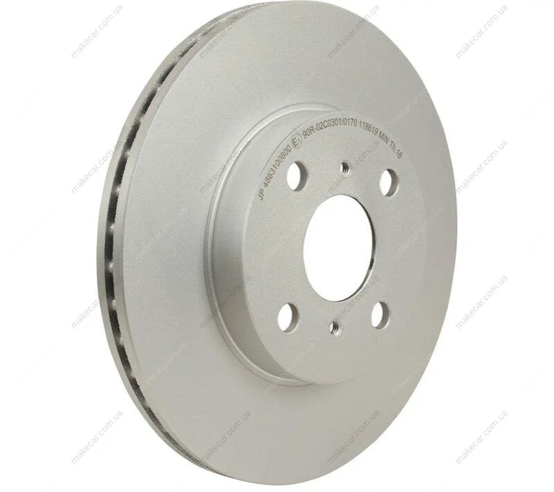 <strong>Гальмівний диск перед. Toyota Yaris 99-05 (255x20) JP GROUP 4863100800 (фото 1)</strong>