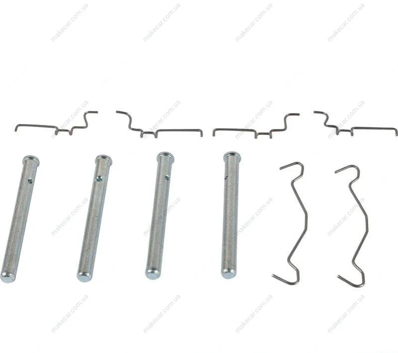 <strong>Монтажний к-кт гальмівних колодок COROLLA/YARIS 01-07 JP GROUP 4863750110 (фото 1)</strong>
