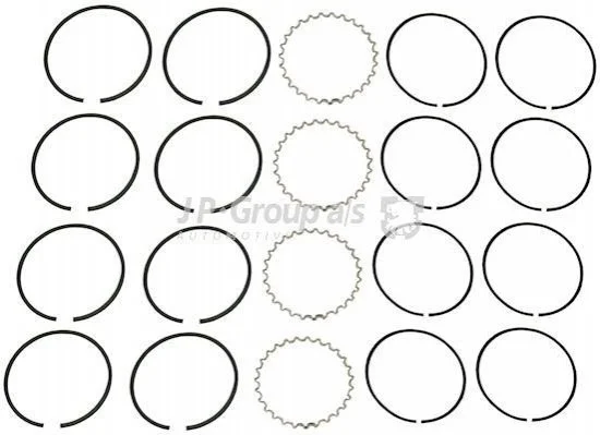 <strong>Комплект поршневі +0,5 st, 86.0 MM JP GROUP 8110300712 (фото 1)</strong>