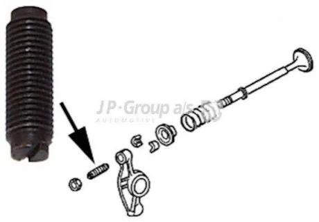 Гвинт регулювальний для JP GROUP 8111351500 фото товару