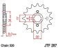 <strong>Передня зірка 14зуб. XL350R/CB250Nighthawk/Twofift JT MOTO 101-423-14 (фото 1)</strong>