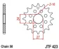 <strong>Передня зірка 17зуб. GSX-R1000`09- JT MOTO 103-614-17 (фото 1)</strong>